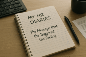 My HR Diaries: The Message that Triggered the Feeling